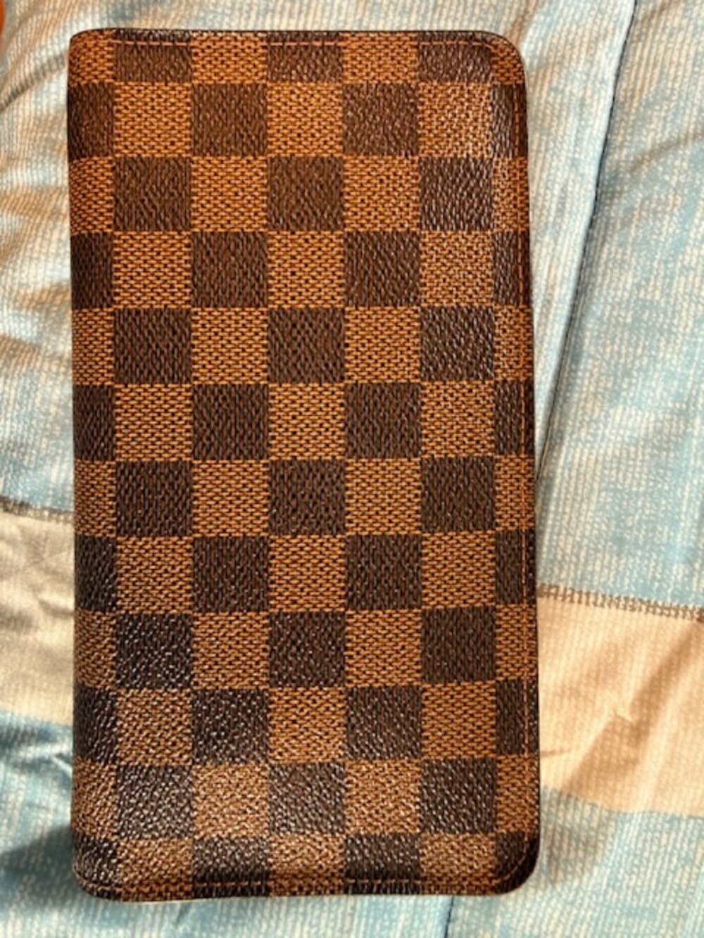 Louis Vuitton Damier Porte Monnaie Zippy Long Wallet /CA0054